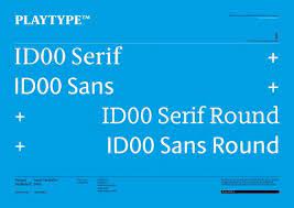 Przykład czcionki ID00 Serif